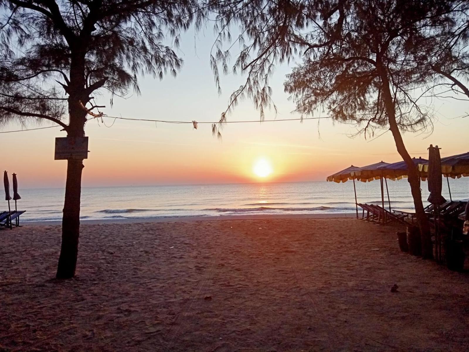 Shady Palms Guest House Cha Am Beach Ча Ам Екстериор снимка